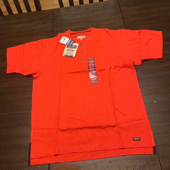 Smith’s Workwear Other - Smith’s Shirt Sleeve Pocket Gusset Henley